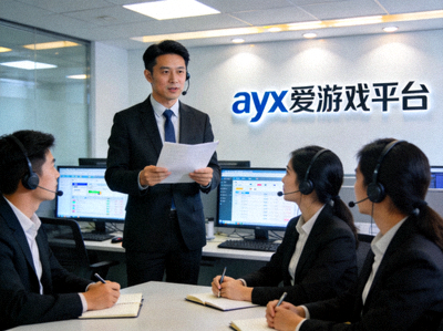 ayx爱游戏平台客服经理指导团队提供专业客户服务的图片