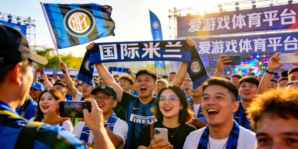 爱游戏体育平台与国际米兰联合举办的球迷活动现场气氛热烈