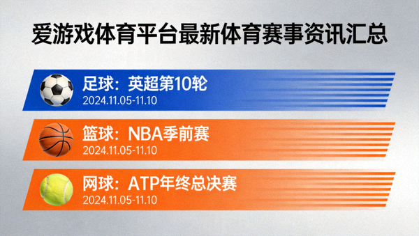 爱游戏体育平台最新体育赛事资讯汇总配图
